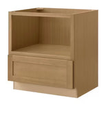 Avondale 30 in. W x 24 in. D x 34.5 in. H Ready to Assemble Plywood Shaker Base Kitchen Cabinet in White Oak