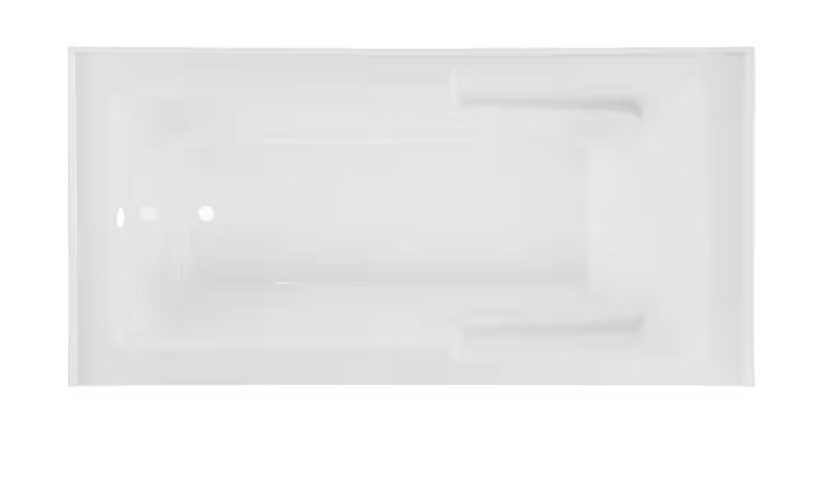 Voltaire Left-Hand Drain Rectangular Alcove Bathtub