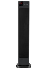 1500-Watt 23 in. Digital Tower Indoor Ceramic Heater Quiet Operation w/ Safety Overheat Protection and Fan Mode in Black