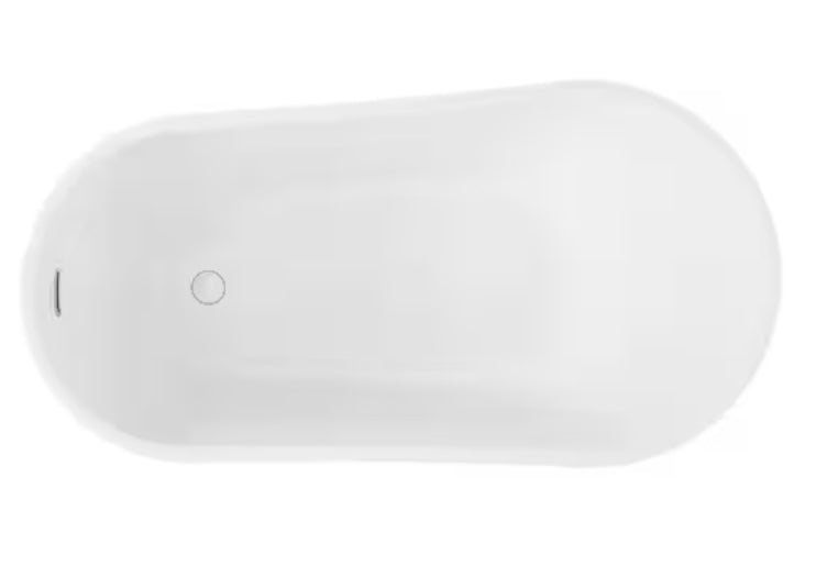 Sublime 60" Single Slipper Freestanding Bathtub