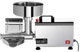 110-Volt Electric Tomato Strainer 370 Watt Commercial Tomato Milling Machine, Stainless Steel Press, 90-160 Kg/H Pure