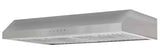 Cenza 30 in. 340 CFM Convertible Under Cabinet Range Hood in Stainless Steel with Electronic Touch Controls