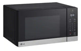 NeoChef 0.9 cu. ft. 1000-Watt Countertop Microwave in Stainless Steel with Smart Inverter