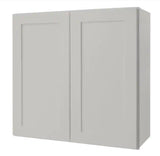 Avondale Shaker Dove Gray Ready to Assemble Plywood 30 in Wall Cabinet (30 in W x 30 in H x 12 in D)