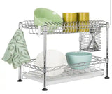 Brooklyn 24 in. Adjustable Dish Rack, Chrome