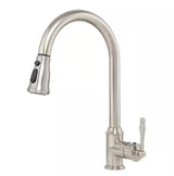 Handmade All-in-One 30 in. x 22 in. Drop-in Single Bowl Stainless Steel Workstation Kitchen Sink with Pull-down Faucet