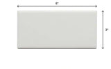 Restore 3 in. x 6 in. Ceramic Bright White Subway Tile (12.5 sq. ft. / Case)