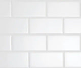 Restore 3 in. x 6 in. Ceramic Bright White Subway Tile (12.5 sq. ft. / Case)