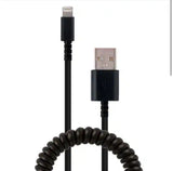 3ft. White Coiled Cable for Lightning