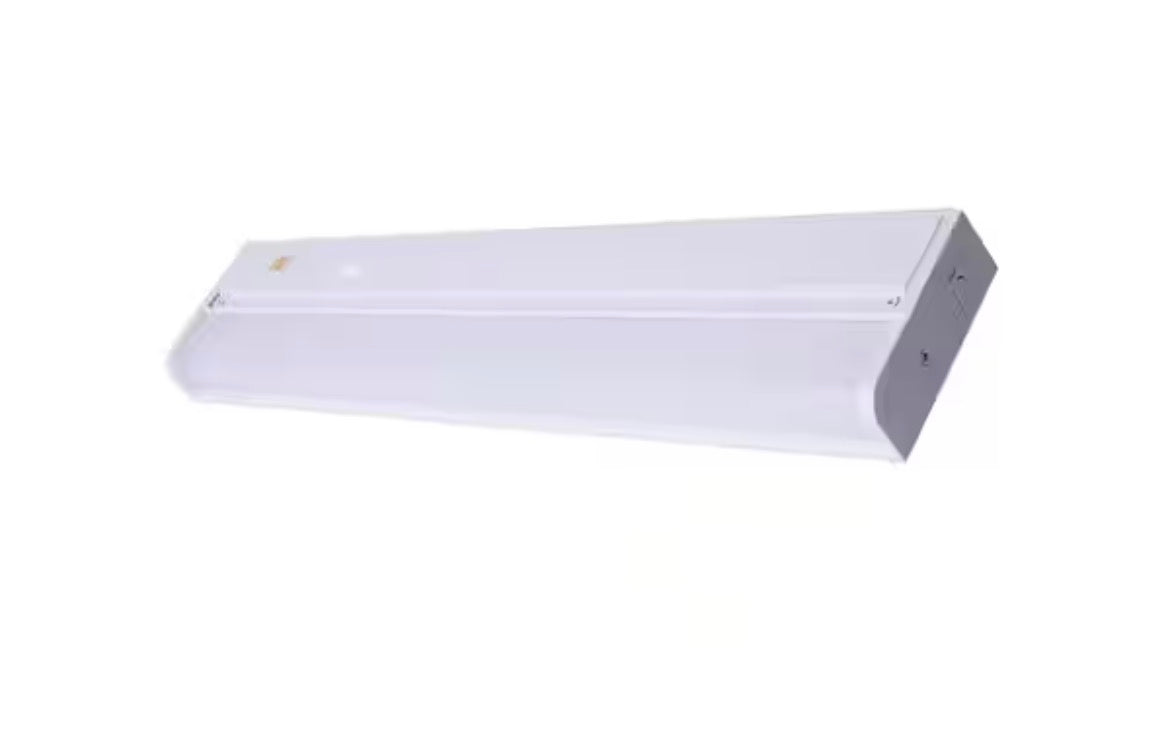 19 in. White LED Task Lamp with Color Changing