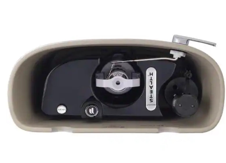 Power Flush 12 inch Rough In Two-Piece 1.28 GPF Single Flush Round Toilet in White Seat Included