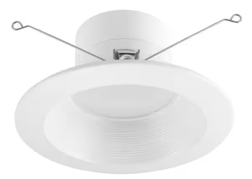 5 in. or 6 in. Elite Series Housing Required Integrated LED Deep Baffle Retrofit Recessed Trim