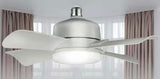 15.7 in. Indoor Nickel Finish Ceiling Fan with Remote, RGB CCT LED Light, Socket