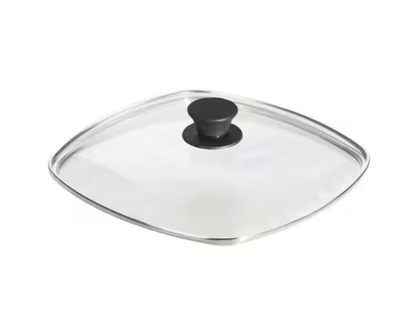 10.5 in. Square Glass Lid