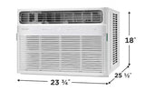 24,000 BTU 230-Volt Inverter Technology Window Room Air Conditioner Cools 1400 sq. ft. with Advanced Air Filter Bundle