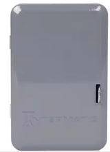 T100 Series 40 Amp 24-Hour Indoor Mechanical Timer with Double Pole Single Throw Switching 240 VAC, Gray