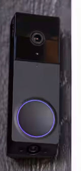 Wireless Battery Video Doorbell, HD Plus Video, 2-Way Audio, Night Vision, Wi-Fi
