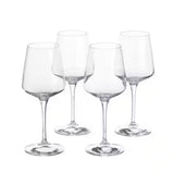 Genoa 15.5 oz. Lead-Free Crystal White Wine Glasses (Set of 4)