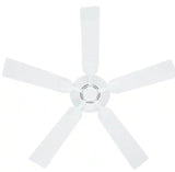 Barrow Island 52 in. Indoor/Outdoor Wet Rated White Ceiling fan