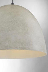 16 in. W x 12 in. H 1-Light Matte Black Shaded Pendant Light with Metal Shade