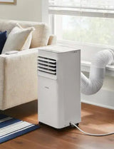 5,000 BTU (DOE) 115-Volt Portable Air Conditioner Unit Cools up to 150 sq. ft. with Dehumidifier and Remote in White