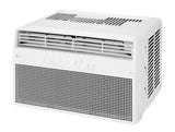 8,000 BTU, 115 Volts, Window Smart Air Conditioner Cools 350 sq. ft. with Remote, WiFi Enabled and Dehumidifier in White