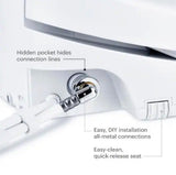 Swash 1400 Luxury Electric Bidet Seat for Elongated Toilet in White