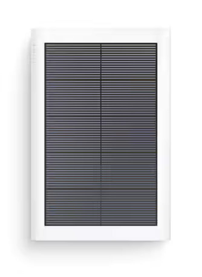 Small Solar Panel For Security Cameras, 360Â° Rotation and 180Â° Tilt, USB-C To Barrel Plug Adapter