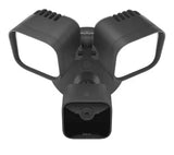 Wired Floodlight Camera - Smart Security Camera, 2600-Lumens, HD Works with Alexa - 1 Camera (Black)