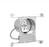 H7 6 in. IC Rated New Construction Aluminum Recessed Housing for Ceiling (6-Pack)