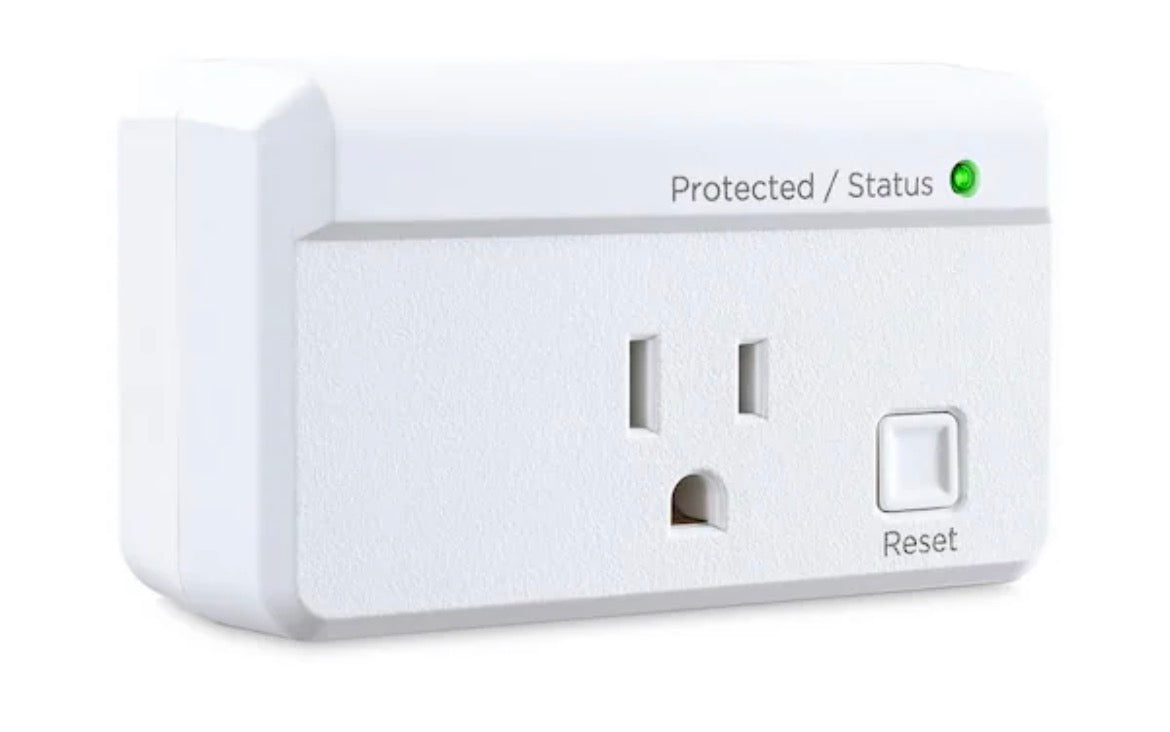 1-Outlet 1050-Joule Appliance Surge Protector with Reset Delay Timer
