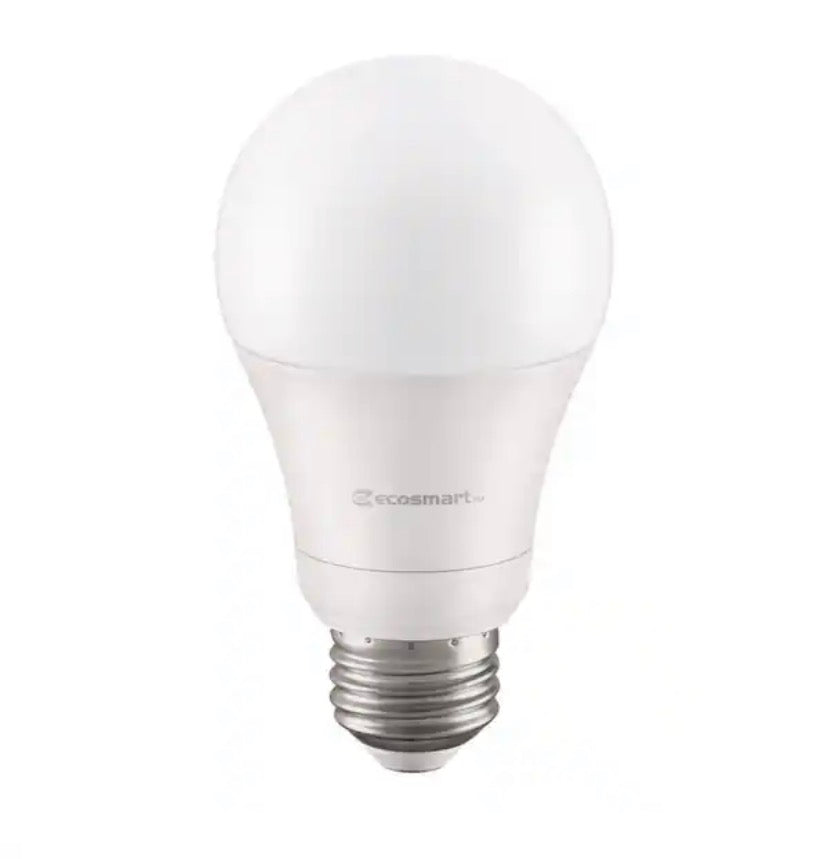 Universal Select 60-Watt Equivalent A19 Dimmable LED Light Bulb with Selectable Color Temperature (8-Pack)