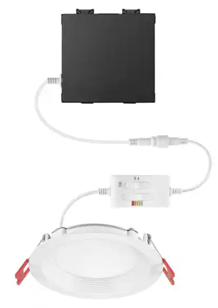4 in. LED Inteagrated Baffle Recessed Kit - Elite