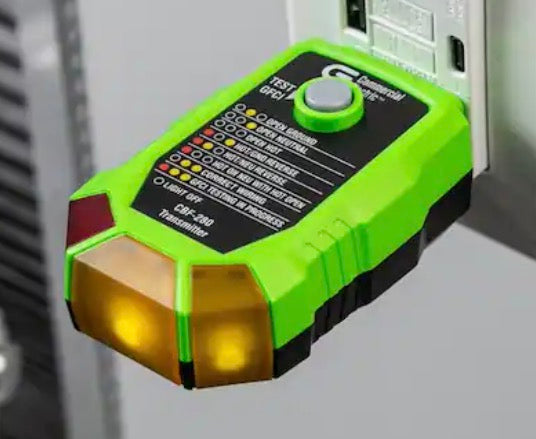 Digital Circuit Breaker Finder with GFCI Outlet Tester