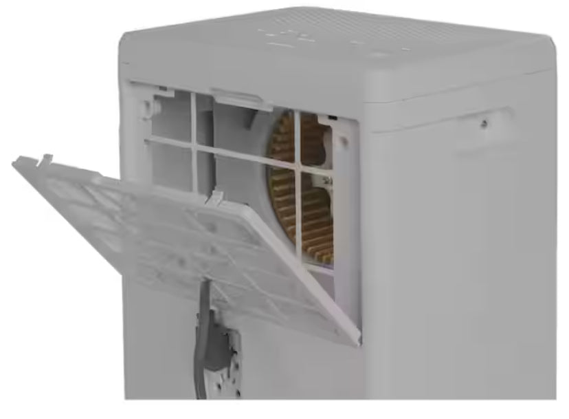50-Pints for Wet Rooms Up To 4500 sq. ft. Residential Dehumidifier with Bucket in Gray Wi-Fi, ENERGY STAR