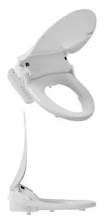 HD-7000 Electric Bidet Seat for Elongated Toilets in White with Fusion Heating Technology