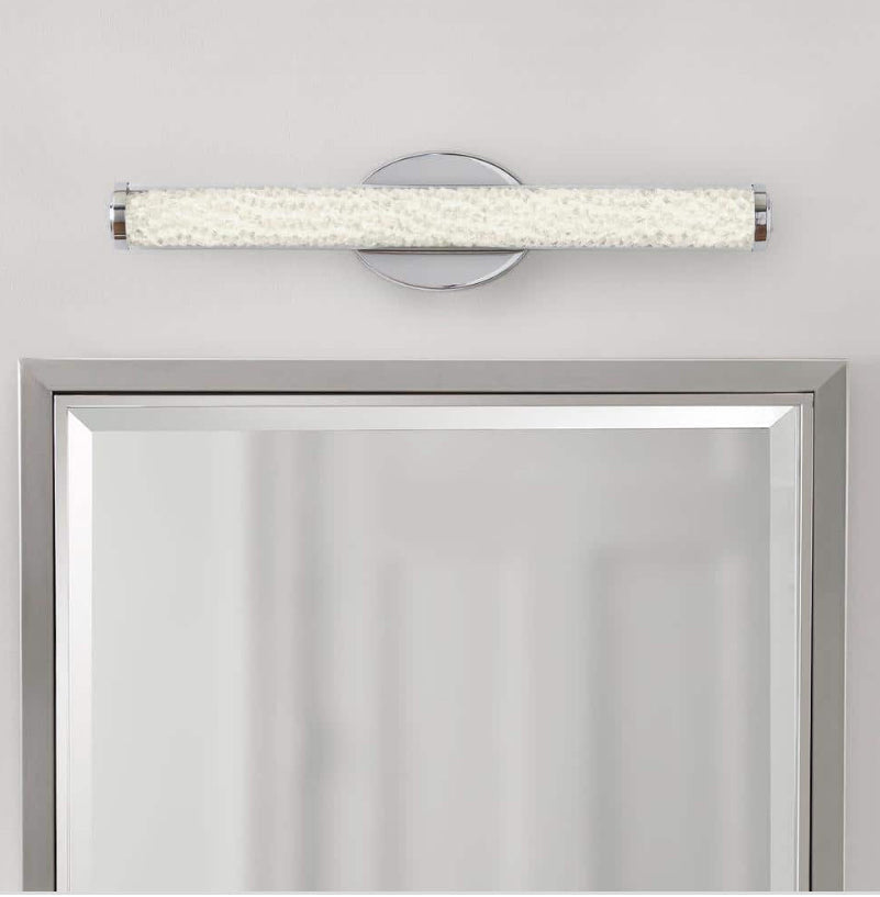 Sibley 24 in. 1-Light Chrome LED Bathroom Vanity Light Bar