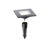 150 Lumen Low Voltage Black Hardwired Integrated LED Square Outdoor InGround Stair Light
