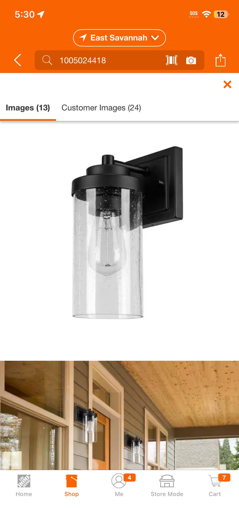 Axel Matte Black Minimalist Indoor/Outdoor 1-Light Wall Sconce with Seeded Glass Shade
