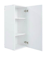 Radiance 21 in. W x 12 in. D x 36 in. H Ready to Assemble Slab Wall Kitchen Cabinet in  white