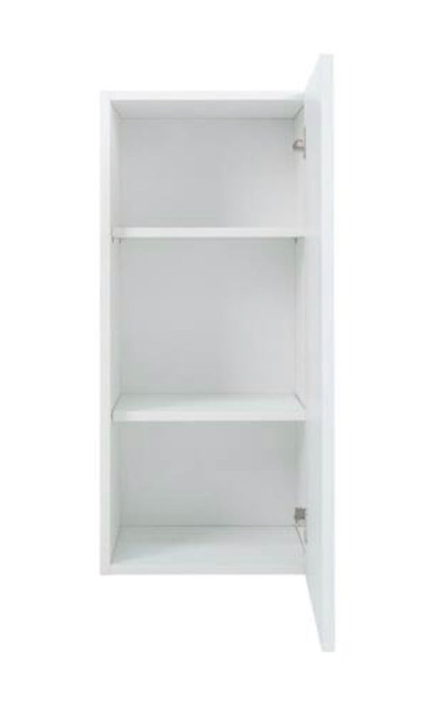 Radiance 21 in. W x 12 in. D x 36 in. H Ready to Assemble Slab Wall Kitchen Cabinet in  white