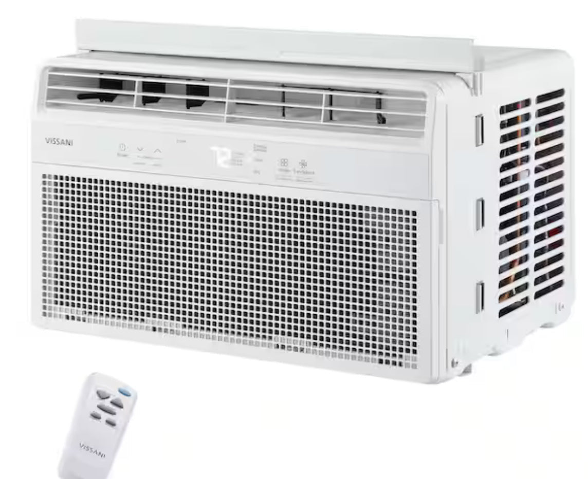 6,000 BTU 115-Volt Window Air Conditioner for 250 sq. ft. Rooms with Remote in White