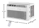 6,000 BTU 115-Volt Window Air Conditioner for 250 sq. ft. Rooms with Remote in White