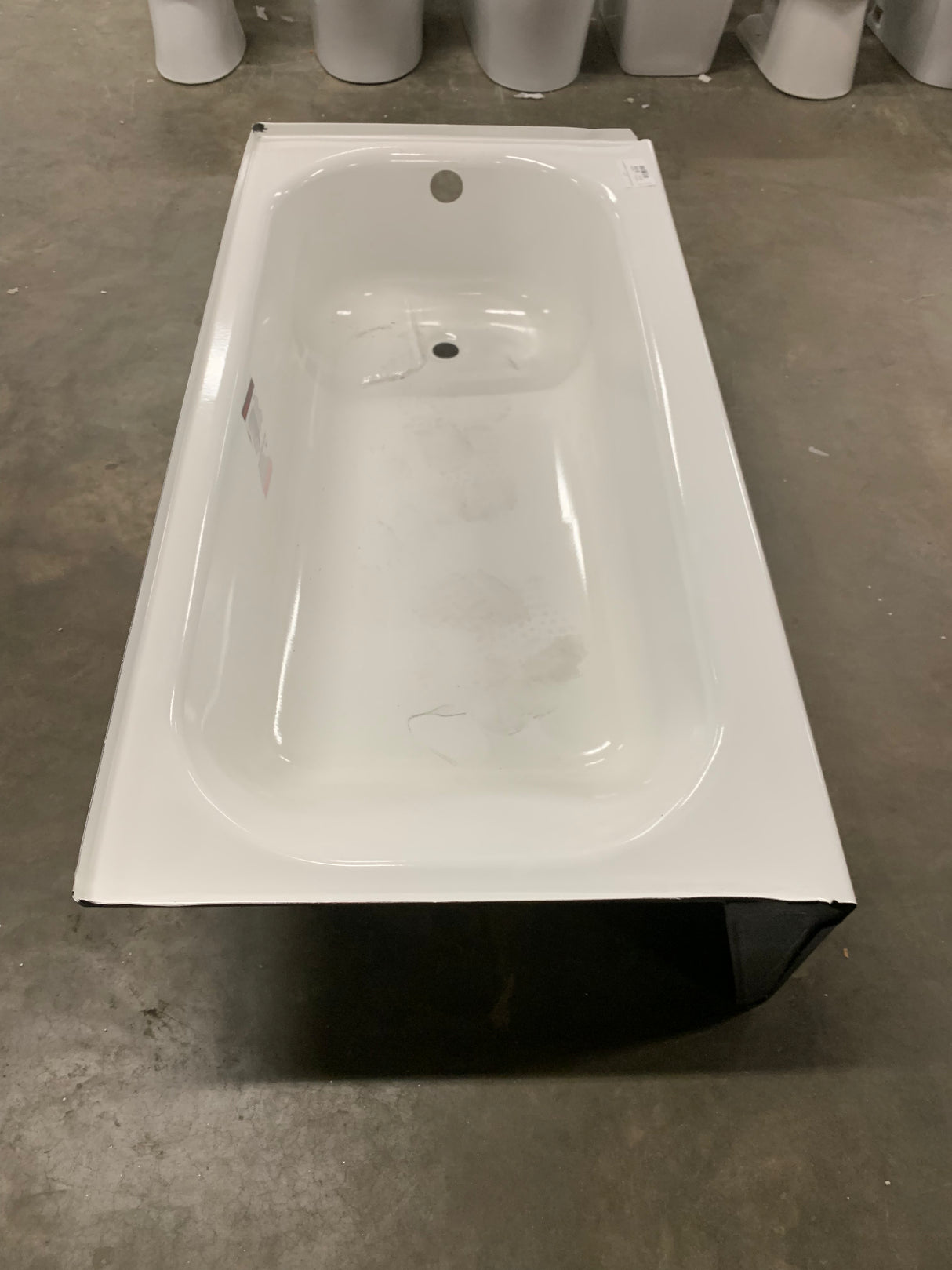 Aloha 60 in. Right Drain Rectangular Alcove Soaking Bathtub in White