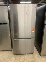18.7 cu. ft. Bottom Freezer Refrigerator in Stainless Steel