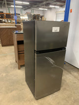 4.5 cu. ft. 2-Door Mini Refrigerator in Platinum Steel with Freezer