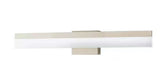 Eldridge 24 in. 1-Light Brushed Nickel LED Bathroom Vanity Light Bar