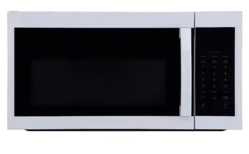 1.7 cu. ft. 1000-Watt Over the Range Microwave in White