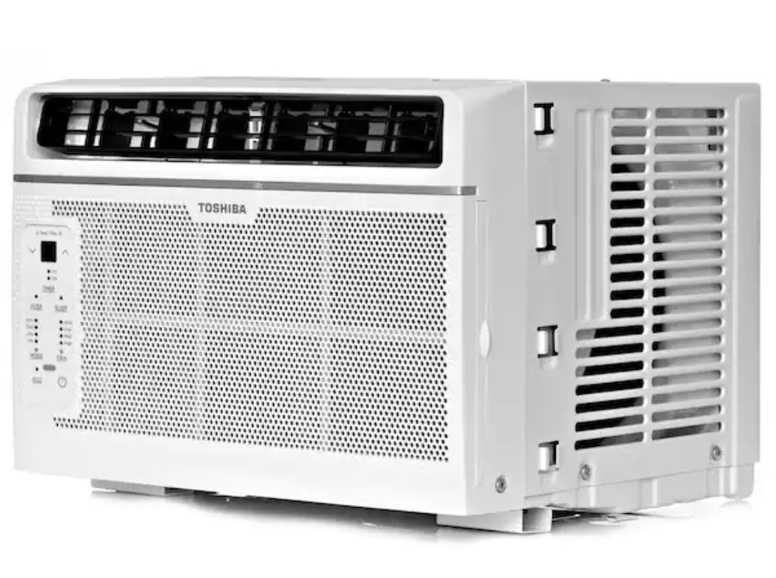 6,000 BTU 115 Volt Window Air Conditioner Cools 250 sq. ft. with Remote in White