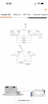 HLA Series 4 in. Adjustable CCT Canless IC Rated Dimmable Indoor, Outdoor Integrated LED Recessed Light Gimbal Trim